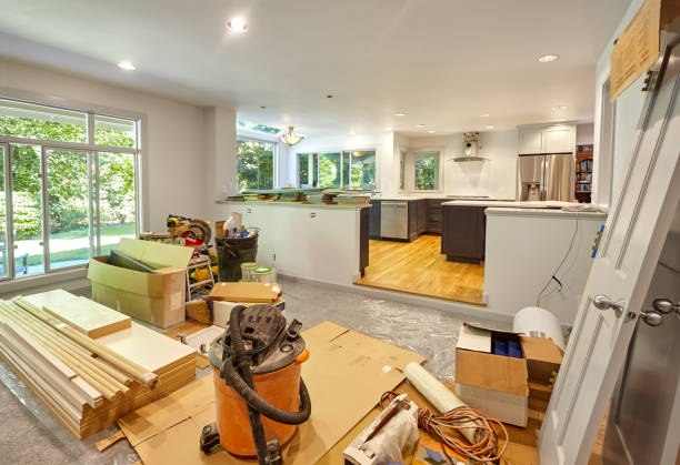 Professional Cabinet Installation technician working in Dublin, PA